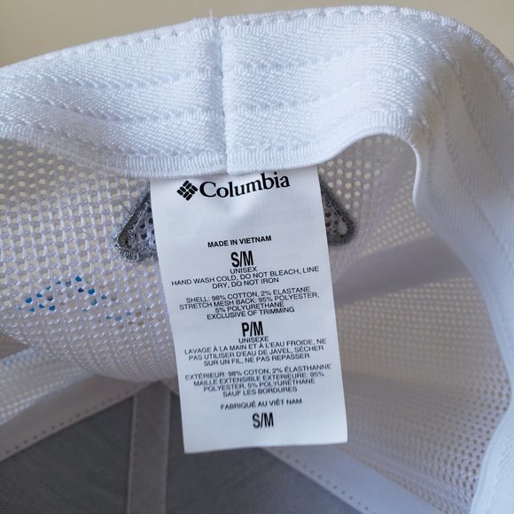 Columbia Baylor Bears PFG Fitted Size S/M Hat Cap Mesh Stretch Flexfit Black NWT - Picture 11 of 11